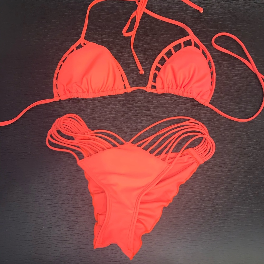 COPY - Orange Luli Fama Bikini set